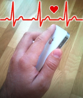 Measuring heart rate with a smartphone 
